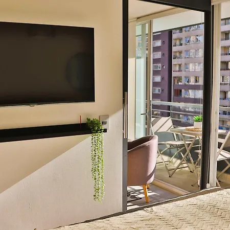 Hom I Depto 2D2B 4Pax Santiago Estacionamiento Apartment